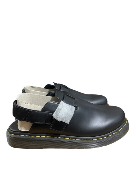 Dr. Martens Men\'s Jorge II Black Leather Slingback Clog Work Shoe sz 12 NIB main image 9